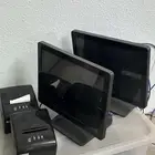 شاشة مبيعات مع طابعة وملحقاتها