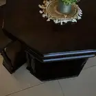 طاولة كنب و كرسي هزاز جديد
