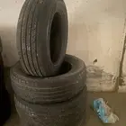 طقم كفرات مقاس جنط 17   65   225