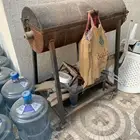 منقل شواء بكفرات متحرك للبيع بالخرج