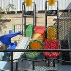 استراحة قسمين بمسبحين كبار وصغار وألعاب مائيه وملعب صابوني