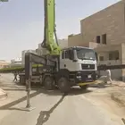 خرسانة جاهزة خلاط جاهزة مضخة