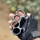 رنق فولاذي للدفاع عن النفس أسود