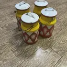 سطل سمن عدد 4 استخدام مره واحده حجمها تقريبا 5 كيلو