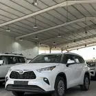 تويوتا هايلاندر GLE نص فل الوان ابيض موديل 2025