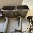 للمطاعم شبك قلي مقسم للبرقر واحد للبطاطس