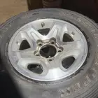 كفرات دنلوب مع جنوط رفرف اصلي