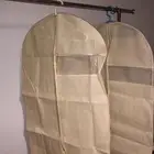 اكياس قماش سحاب للفساتين او الثياب و البدل