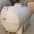 خزان مياة 3000 لتر نظيف جدا