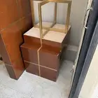 عدد 3 طاولات خشب كذلك غسالة ويربل و فرن اريستون