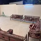 كراسي حوش حديد