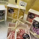 توزيعات ورد جوري شمع برواح عطريه جميله