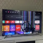 شاشة تلفزيون فيها كسر للبيع TCL