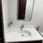 6 مغاسل مع الديكور والمرايه