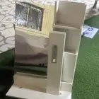 مغسله مع المرآة و الأدراج و الاضاءة و الخرطوم و الخلط