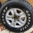 كفرات دنلوب وجنوط لكزس