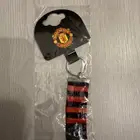 Official Manchester United Scarf Key Ring   Brand New