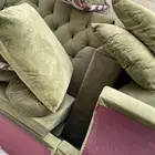 كنب للبيع نظيف 8 قطع زوايتين