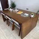 طاولات وكراسي خشب للبيع