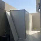 مظلات وسواتر وساندوتش بانل ملاحق مجالس مخازن