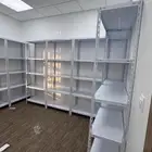 رفوف مستودعات محلات مستودعات البيوت وجميع انواع الرفوف