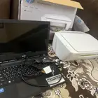 لابتوب   طابعه