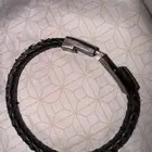 سوارة شاحن ايفون من لايتيننج الى usb - اسود