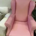 كنبة مفرد عدد 2 لون وردي