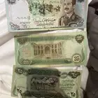 ثلاث عملات عراقيه صدام حسين 25 دينار