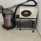 مايكرويف وفرن ومكنسة