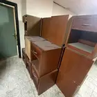 دولاب و تسريحة و ضهر سرير خشب للبيع بمكة المكرمة