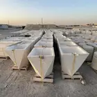 كراسي خرسانية ومصدات تجميلية للحدائق
