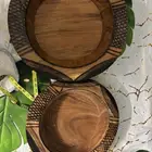 صحفة خشب مقاسين