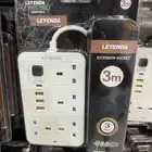 توصيله 3 متر مع مداخل يو اس بي و تايب سي