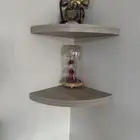 أرفف اللون بيج للزوايا