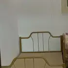 3 سرر مقعد خشب واحد حديد
