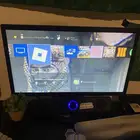 شاشة حاسب وقاعدة شاشتين