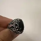 خاتم فضه لون جميل