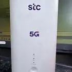 راوتر 5G CPE 5 من STC لون ابيضH155-381 يدعم جميع الشبكات