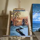رسم لوحات اكريلك جودة عالية حسب الطلب
