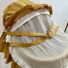 سرير مواليد بني فاخر