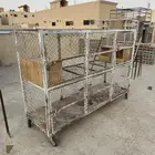 محكر حديد متنقل على كفرات