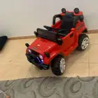 سيارة اطفال حجم كبير بالربموت