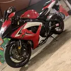 ريس سوزوكي 600 احمر 2007 نظيف