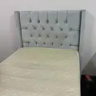 سرير نفر ونص نظيف جدا مع مرتبة