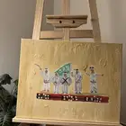 لوحة تأسيس جداريه