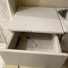 طاولتين خشب ب جرارتين