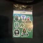 اتسيكرات جوال معدنيه ولواصق انديه جمله فقط