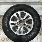 جنط لاندكروزر اصلي مع غطاء الاستبنه