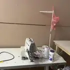 ماكينة ازارير وعراوي نضيفه للبيع